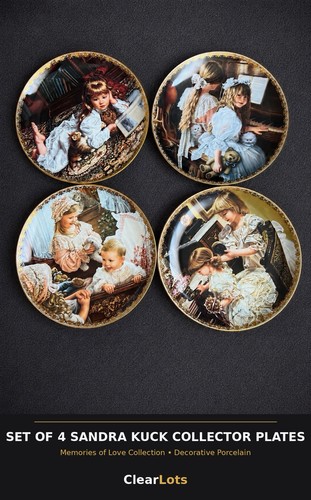 Sandra kuck collector plates - sandra,