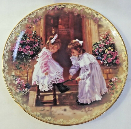 Sister love forever plate - love,