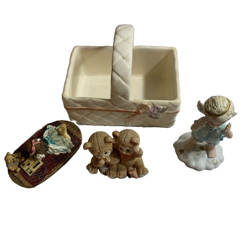 Vtg 4pc decor - decor, lot