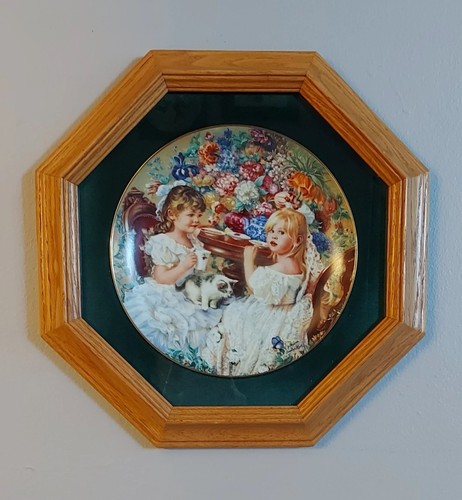 Framed the tea - tea, plate
